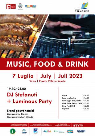 Music, food & drink – luglio 2023